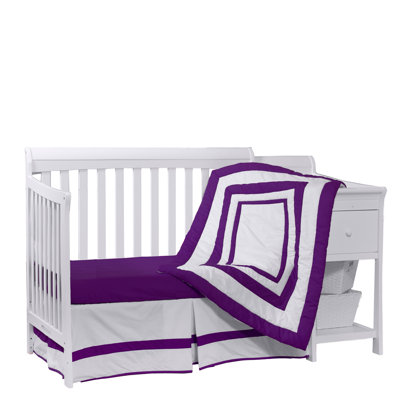 Bajo 3 - Piece Crib Bedding Set