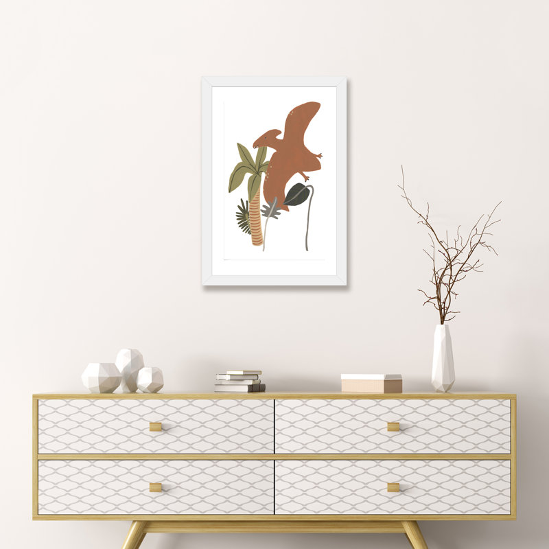 Animals, 24" H x 16" W x 1" D, White Framed Fine Art Paper