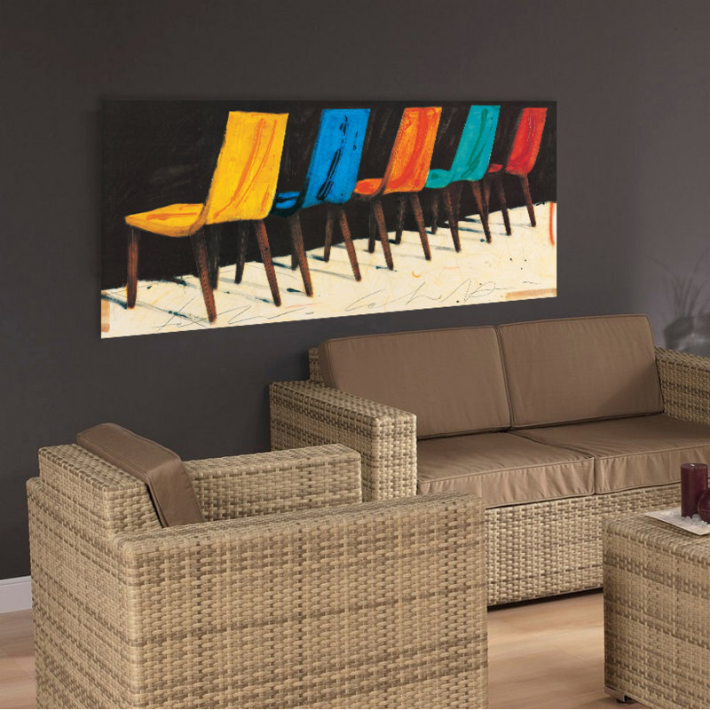 Spazio Nuovo by Calvetti - Single Picture Frame Painting on MDF
