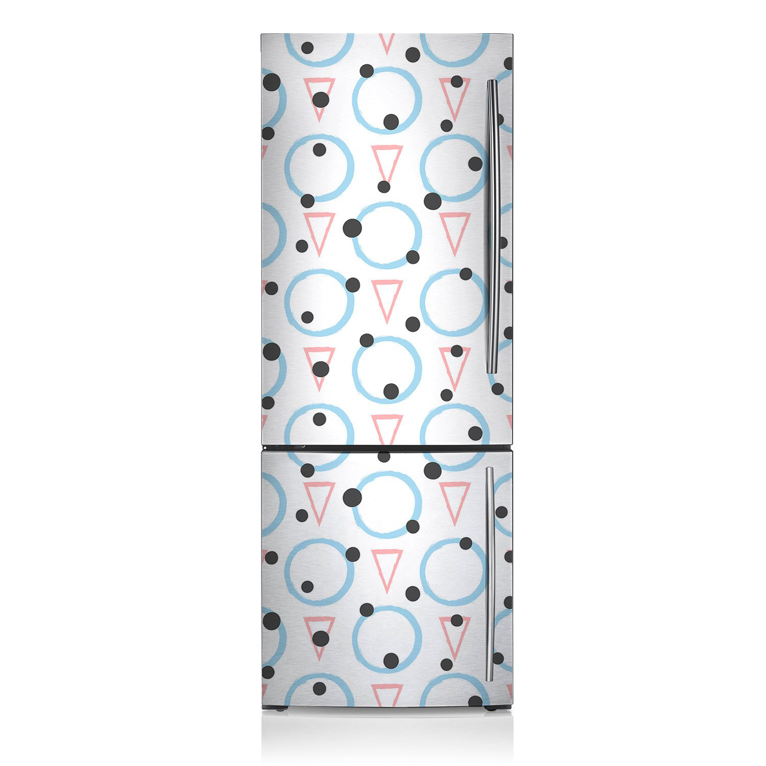 Triangles Freezer Corrigan Studio Circles and Triangles Freezer Door Sticker | Wayfair.co.uk