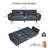 Tarantino Twin 75.3'' Upholstered Split Back Convertible Sofa-150406285