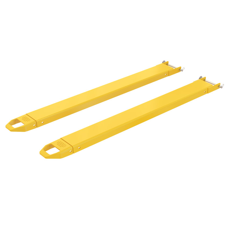 FORK EXTENSIONS 8" X 96" PIN STYLE (PAIR), 2.3125" H x 11" W x 70.625" D