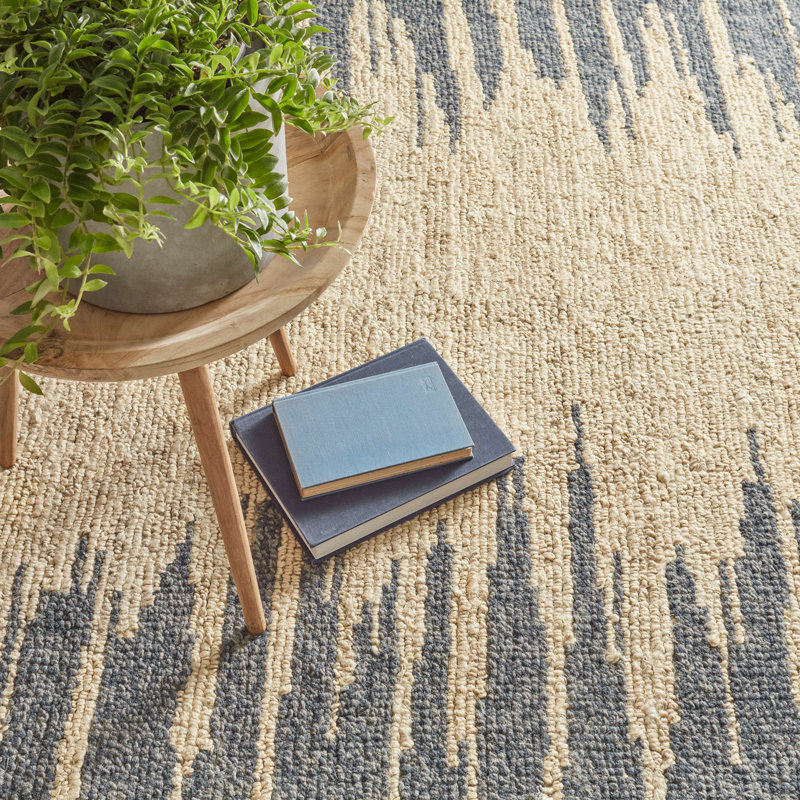 Moss Moonlight Handwoven Jute Rug, Rectangle 2' x 3'