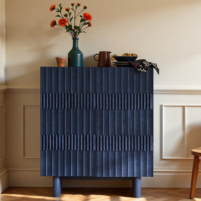 Scandinavian Minimalist Entryway Cabinet