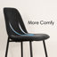 Chaise rembourrée en tissu Sheryl-400705822