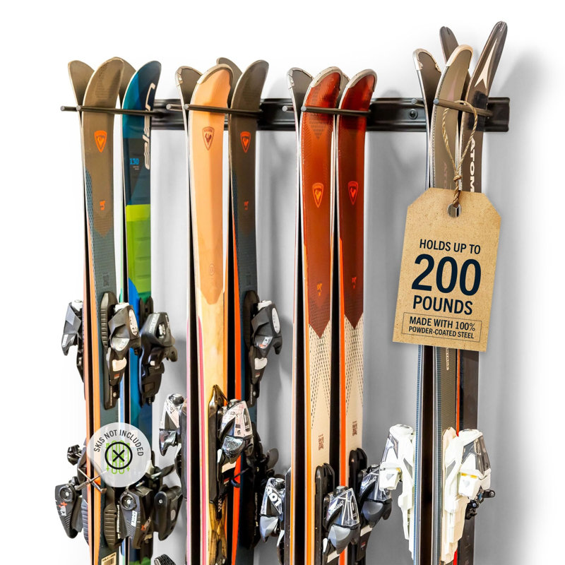 Wall Ski/Snowboard Rack