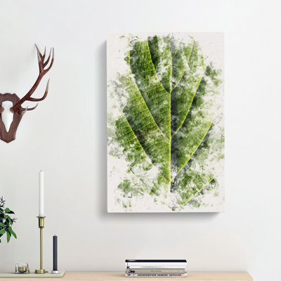 Leaf Pathways - Wrapped Canvas