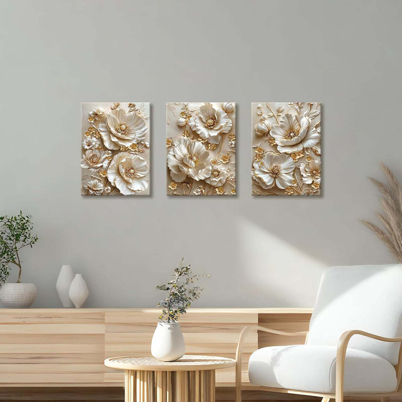 3 Piece Wrapped Canvas Print