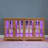 4-Door LED Curio Cabinet with Adjustable Shelves-1289160284