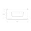Dash LED Flat Brick Light Small