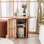 Table d'appoint en bois massif naturel Moxley-294678177-294678188