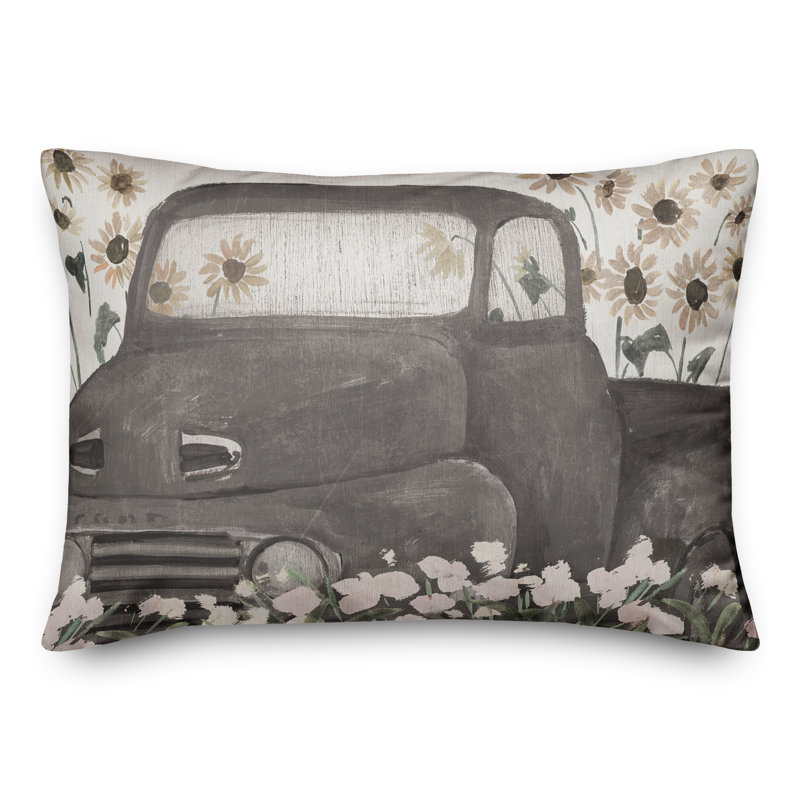  Polyester Indoor/Outdoor Throw Pillow