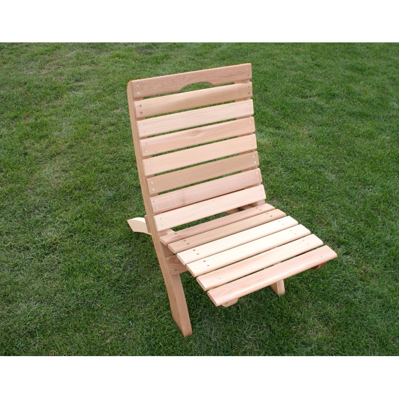 Chaise de plage pliante Tillison, Aucune finition