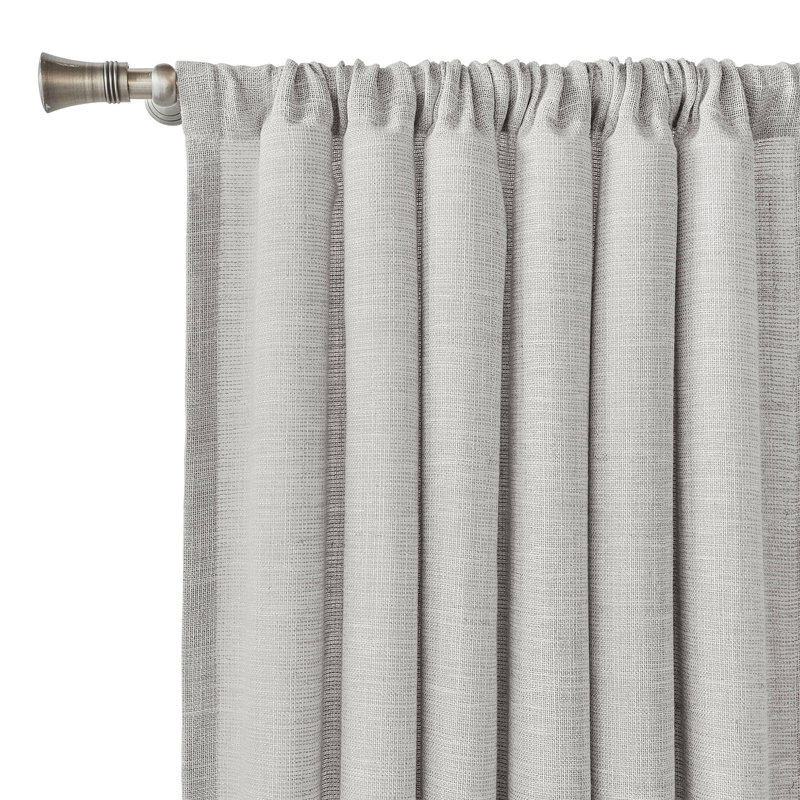 Inez Room Darkening Curtain, 96" W x 120" L