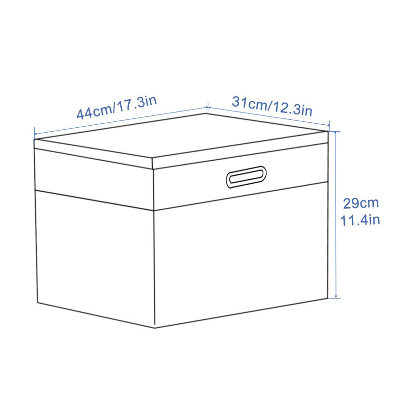 Ebern Designs Fabric Bin