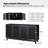 Modern Berenika 58" Wide Sideboard with Latticework Doors-421592339
