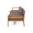 Mcclurg Mid-Century Modern Acacia Wood Outdoor Conversation Set With Water-Repellent Cushions-125588213-125588215-125588217