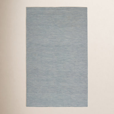 Burkett Gray Hand-Woven Outdoor Rug
