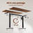 55" Home Office Electric Height Adjustable Standing Desk With Memory Controller-1305390366-1305390338