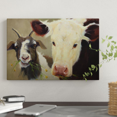 «Farm Pals I», impression sur toile