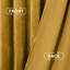 Myron Heavy Crushed Velvet Eyelet Room Darkening Thermal Drape Curtains-1459036607-1459036494