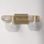 Eveline 2 Light Transparent Dimmable Vanity Light-863452986