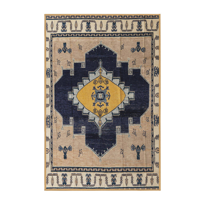 Tapis abstrait moderne 4592, Rectangle 5 pi x 7 pi