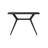 Muhsina Cross Leg 46 in. Entryway Console Table-1776505152-1753358059
