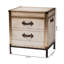 Table de bout Jiayo Baxton Studio Jacey