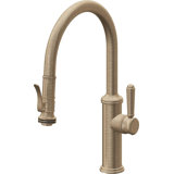 Davoli Pull-Down Kitchen Faucet with Squeeze Sprayer - Low Arc Spout