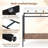 36" Console Table With Sintered Stone Tabletop & Open Shelf For Living Room