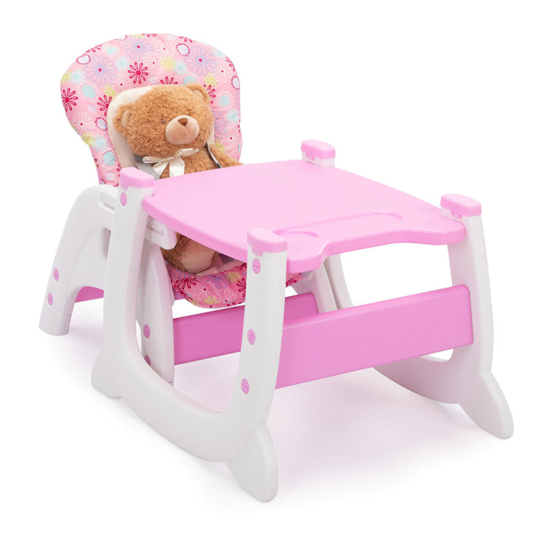 Réglable avec une construction stable et une chaise polyvalente à finition rose