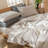 MooMee Duvet Cover Set 100% Washed Cotton Linen Like Textured Lightweight-109236630-111219967