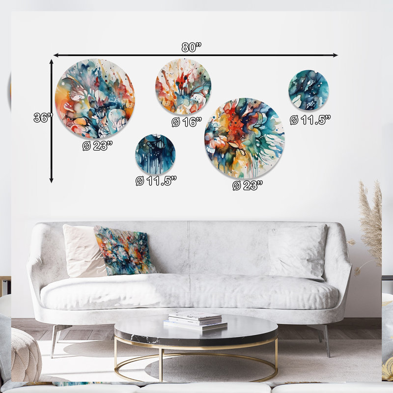 Captivating Boho Dance I - Décoration murale abstraite en métal