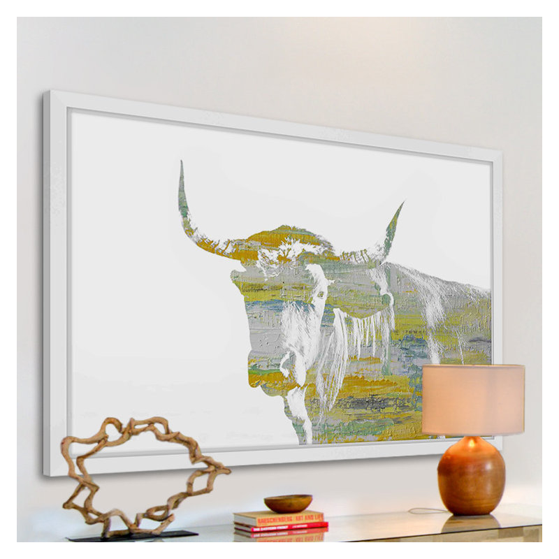 Parvez Taj - Single Picture Frame Painting, 41cm H x 61cm W x 3.8cm D