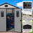 8x8 Modern Resin Storage Sheds With Reinforced Floor,Lockable Door and Ceiling Hook-121792849