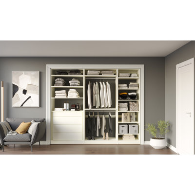 Closet System Reach-In Sets 36/36/24 Inches