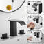 Widespread 2-handle Bathroom Faucet with Drain Assembly-71637679