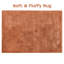Parmelia Polypropylene Rust Non-Slip Backing Area Rug -1432476849