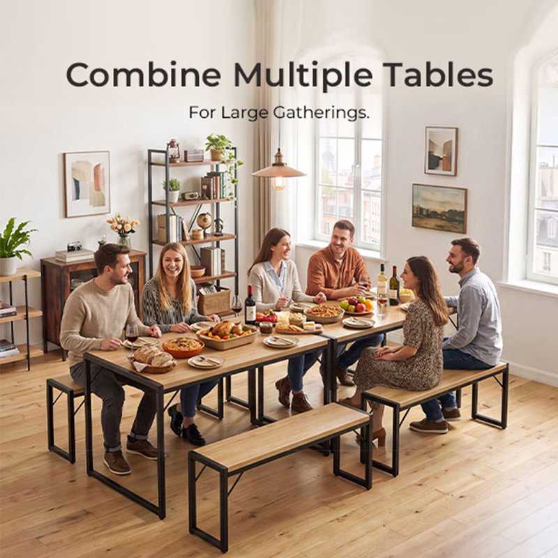 Dining Set, Light wood