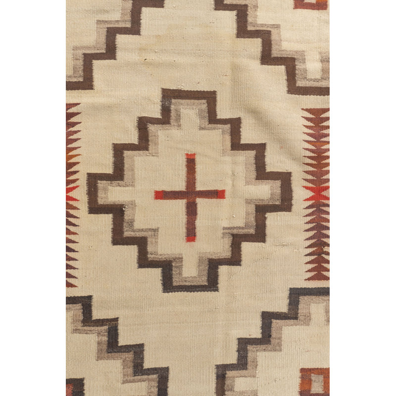One-of-a-Kind 4'3 X 6'2 Hand Knotted Area Rug