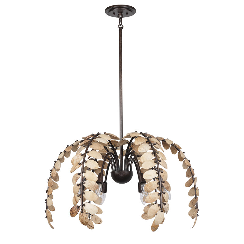 Lustre de fantaisie à intensité variable 6 lumières Grecian