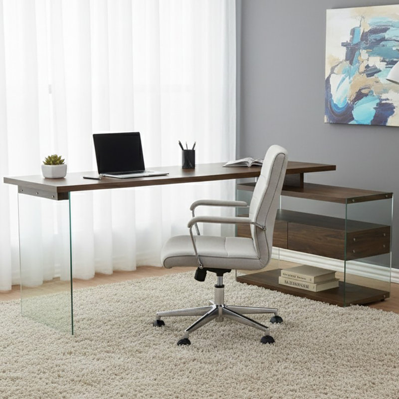 Bindschatel L-Shaped Writing Desk