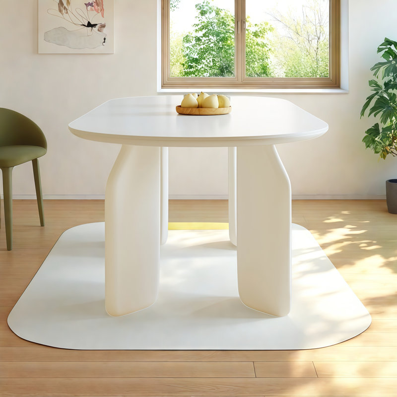 Oval Solid Wood Sintered Stone Dining Table, 29.50" H x 70.90" L x 31.50" W