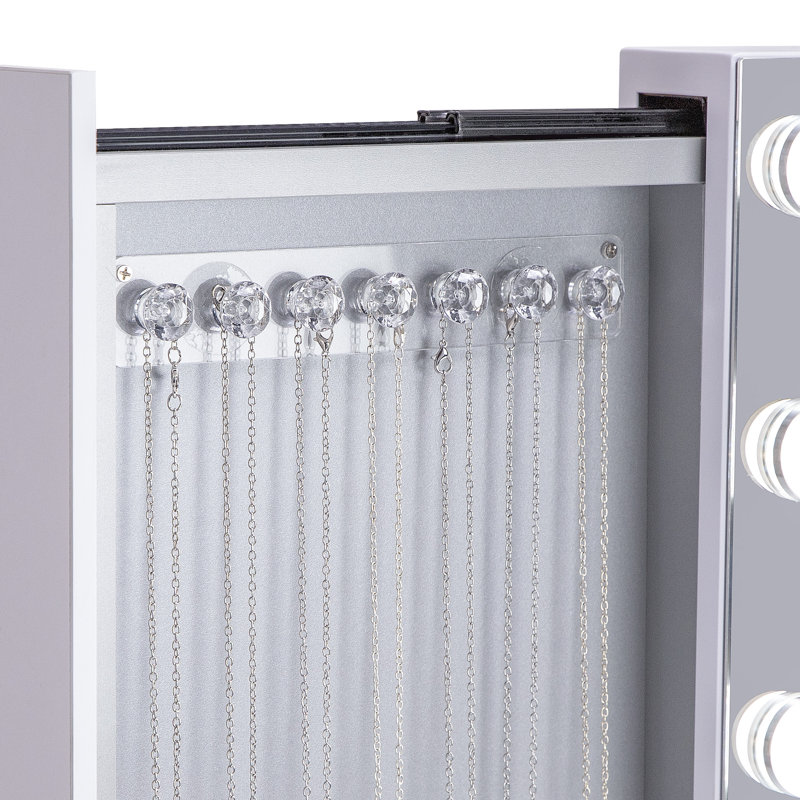 Meuble-lavabo 51 po avec miroir et lumières DEL Bluetooth RVB