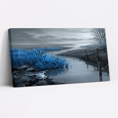 Art mural sur toile Blue River