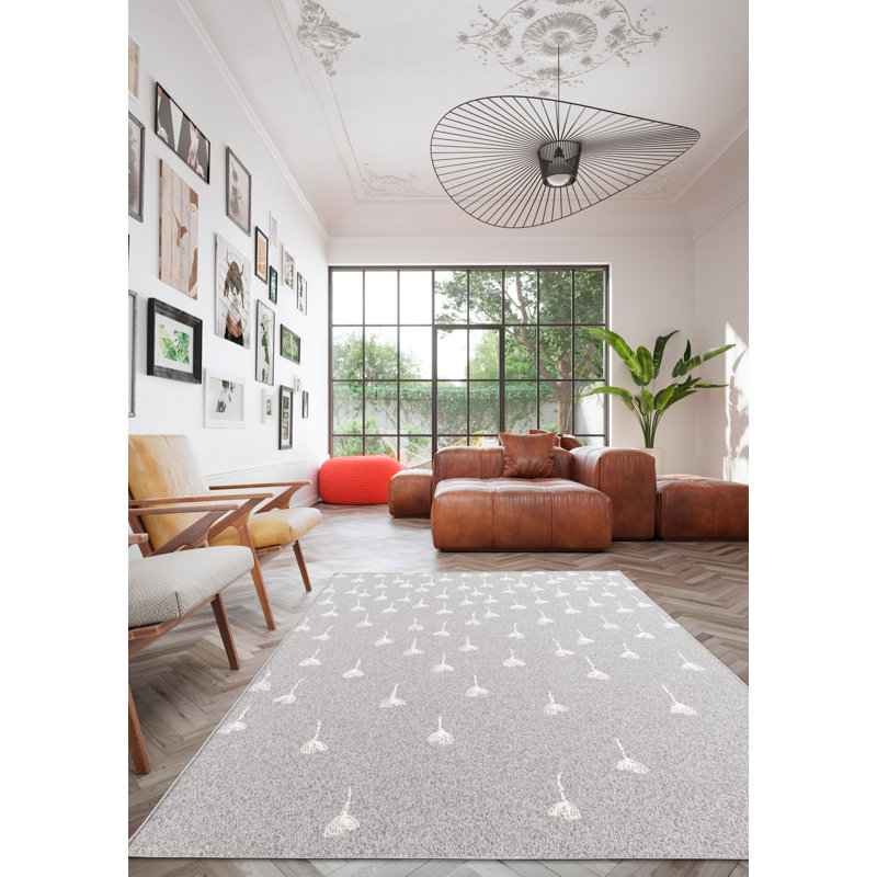 Laboy Floral Indoor / Outdoor Area Rug, Rectange 120 x 170cm