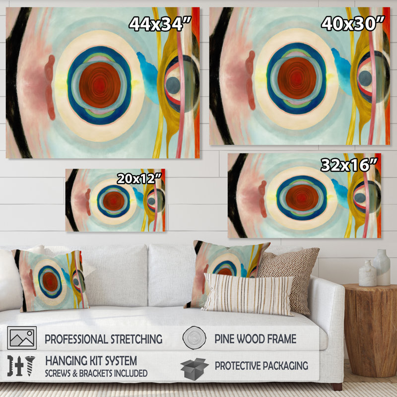 Mystic Terra Rosa Sagesse I 49, L 20 po x H 12 po, Toile tendue