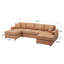 Canapé modulaire rembourré 3 pièces Laiton-807781806