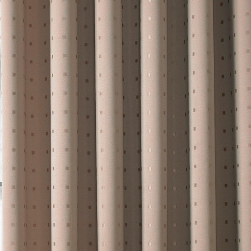 Norush Madison Eyelet Ring Top Curtains, 228 W x 228 D cm, Latte